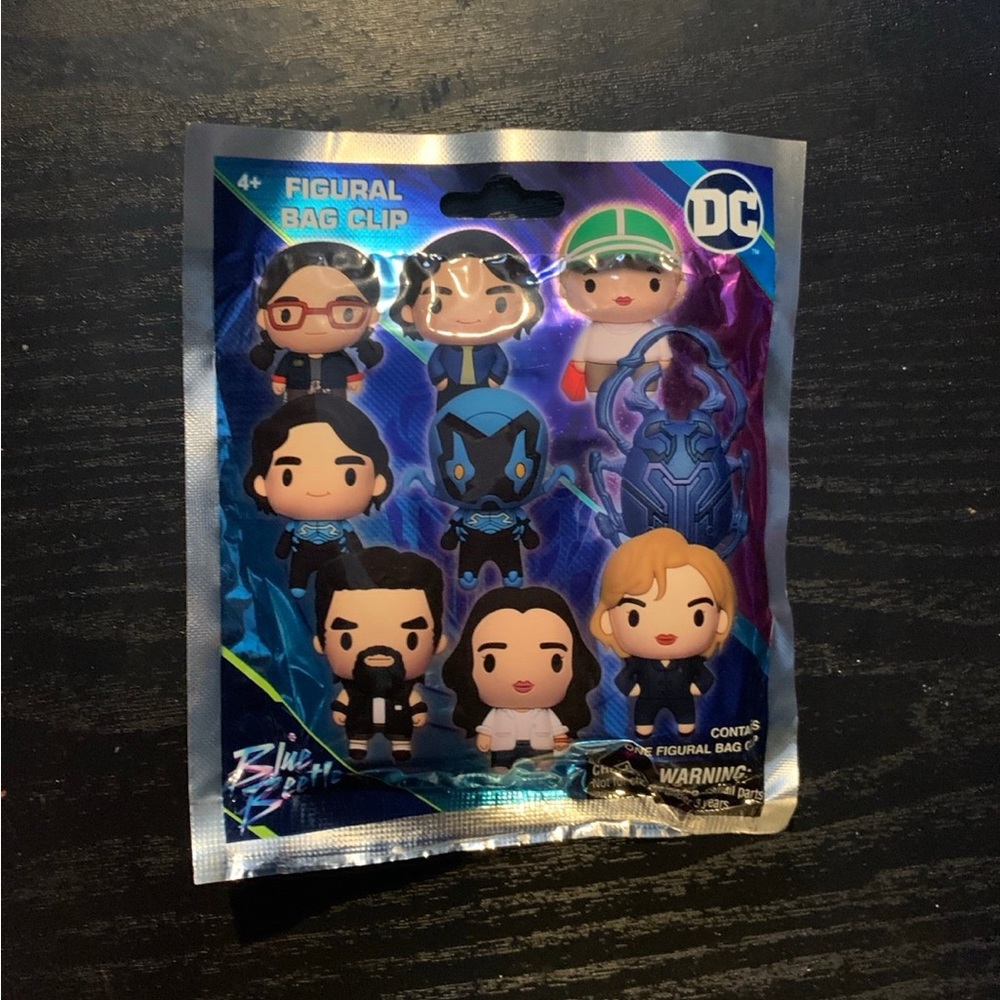 DC Blue Beetle Character Bag Clip Collection